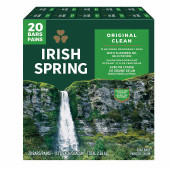 Irish Spring Deodorant Soap, 113 g Freshness, 20-pack -(8/CASE)-Chicken Pieces