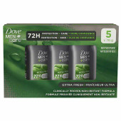 Dove Antiperspirant Deodorant Freshness for Men, 5 x 76g(8/CASE)-Chicken Pieces