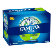 Tampax Pearl Super Tampons Protection, 96-pack - (8/CASE)-Chicken Pieces