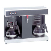 Bunn Automatic Coffee Brewer with Two Lower Warmers - 120V-Chicken Pieces