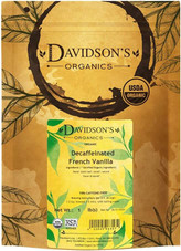 Davidson's Organic Decaf French Vanilla Loose Leaf Tea | 1LB/0.45 KGS