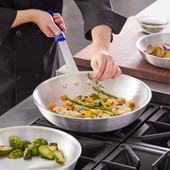 CP Hospo 14" Aluminum Culinary essentials Fry Pan (6/CASE)-Chicken Pieces
