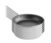 Vollrath Wear-Ever 14" Enhanced Durability Aluminum Non-Stick Fry Pan(6/CASE)-Chicken Pieces