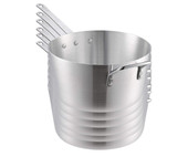 CP Hospo 7 Qt. Tapered Dependable and Economical Aluminum Sauce Pan(6/CASE)-Chicken Pieces