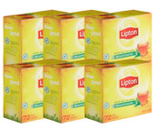 Lipton Naturally Decaffeinated Black Tea Bags - 72-Count (6/Case)-Chicken Pieces