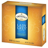 Twinings Lady Elegance Redefined Grey Tea Bags - 100/Box(4/CASE)-Chicken Pieces
