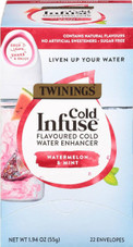 Twinings Watermelon & Mint Cold Infuse Water Enhancer - 22/Box(4/CASE)-Chicken Pieces