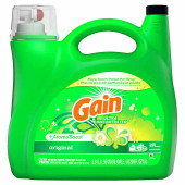 Gain Liquid Laundry Detergent Original Scent- 5.91 L, 146 Wash Loads(4/Case)-Chicken Pieces