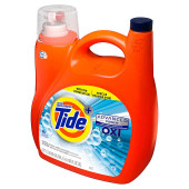 Tide Advanced Ultra Concentrated Power Liquid Laundry Detergent with Oxi - 89 Loads(4/Case)-Chicken Pieces