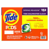 Tide PODS Spring 152 Count 3-in-1 CleanMeadow(4/Case)-Chicken Pieces