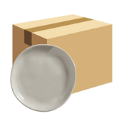 American Metalcraft CP6SH Crave 6 1/2" Shadow Coupe Melamine Bread and Butter Plate - 16/Case. CHICKEN PIECES.