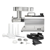 Weston #12 Pro Series 120V - 1 hp Electric Meat Grinder-Chicken Pieces
