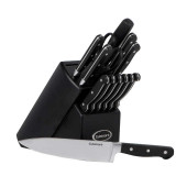 Cuisinart Forged Precision Blades Triple-Rivet Cutlery Block Set, 14-pieces-Chicken Pieces