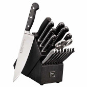 J.A. HENCKELS 18-piece High-Carbon Precision-forged Knife Block Set-Chicken Pieces
