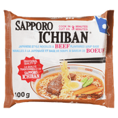 SAPPORO Ichiban Japanese Style Noodles, Beef 100 g (24/CASE)