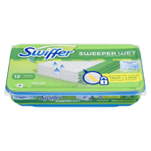 Swiffer Sweeper Wet Mopping Pad Multi-Surface Refills - 24-Pack(4/Case)