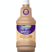 Swiffer WetJet Wood Floor Fast Drying Cleaner Refill - 1.25 L(4/Case)-Chicken Pieces