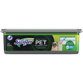 SWIFFER Sweeper Pet Multi-Surface Wet Cloth Refills - 20 Count(4/Case)-Chicken Pieces