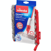 Vileda ProMist Max Scrub Pad Mop Head Refill - Deep-Cleaning (4/Case)-Chicken Pieces