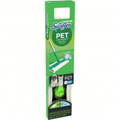 Swiffer Sweeper Dry & Wet Floor Cleaner Pet 2-In-1 Starter Kit(4/Case)-Chicken Pieces