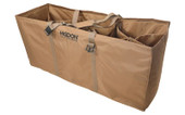 Higdon Outdoors X-Slot Universal 12-Slot Goose Decoy Bag. CHICKEN PIECES.