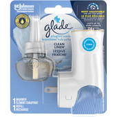 Glade PlugIns Clean Linen Scented Oil Refill - 1 Warmer 1 Refill(4/Case)-Chicken Pieces