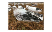 White Rock Decoys Headless Juvy Snow Goose Windsock Goose Decoys. CHICKEN PIECES