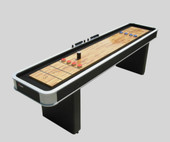 Atomic 9' Platinum Shuffleboard Table Fast and Exciting Gameplay-Chicken Pieces