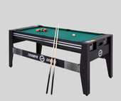 Triumph 72" 4-in-1 Adjustable Leg Levelers Swivel Game Table-Chicken Pieces