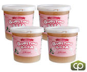 Bossen Embrace Pink Rose Bursting Boba 7.04 lb. (3.19 kg) - 4/Case | Sweet Floral-Chicken Pieces