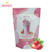 Bossen 2.2 lb. Strawberry Powder Mix | Refreshing Sweet Flavor(10/Case)-Chicken Pieces