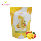 Bossen 1 kg (2.2 lb.) Mango Powder Mix - Mango Infusion for Bubble Tea(10/Case)-Chicken Pieces