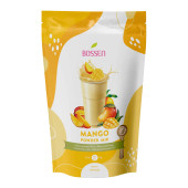 Bossen 1 kg (2.2 lb.) Mango Powder Mix - Mango Infusion for Bubble Tea(10/Case)-Chicken Pieces