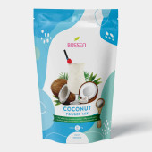 Bossen 1 kg (2.2 lb.) Coconut Powder Mix - Tropical Indulgence for Bubble Tea(10/Case)-Chicken Pieces