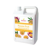 Bossen Passion Fruit Bubble Tea Concentrated Syrup 1.9 kg (64 fl. oz.) - Tropical Bliss(6/Case)-Chicken Pieces