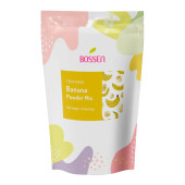 Bossen 2.2 lb. (1 kg) Bubble Tea Banana Powder Mix | Sweet Banana Flavor(10/Case)-Chicken Pieces