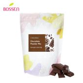 Bossen 2.2 lb. (1 kg) Bubble Tea Chocolate Powder Mix | Rich & Creamy Chocolate Flavor(10/Case)-Chicken Pieces