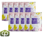 Bossen 2.2 lb. (1 kg) Bubble Tea Lavender Powder Mix | Sweet Herbal Flavor(10/Case)-Chicken Pieces