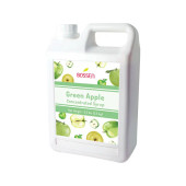 Bossen Green Apple Bubble Tea Concentrated Syrup 64 fl. oz. (1.89 L) - Real Juice,(6/Case)-Chicken Pieces