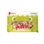 Bossen 10.6 oz. (0.31 kg) Assorted Mini Bubble Tea Mochi Flavored Rice Cakes - 24/Case-Chicken Pieces