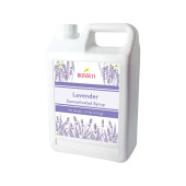 Bossen Lavender Bubble Tea Concentrated Syrup 64 fl. oz. (1.89 L) - Real Lavender Juice(6/Case)-Chicken Pieces