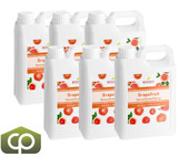 Bossen Grapefruit Bubble Tea Concentrated Syrup 64 fl. oz. (1.89 L) - Real Juice(6/Case)-Chicken Pieces