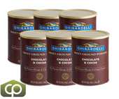 Ghirardelli 3 lb. (1.36 kg) Sweet Ground Chocolate & Cocoa Powder - Crafting Excellence(6/Case)-Chicken Pieces