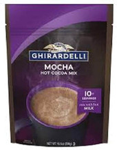 Ghirardelli Mocha Hot Cocoa Mix 10.5 oz. - Indulge in Luxurious Full(12/Case)-Chicken Pieces
