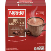 Nestle Rich Chocolate Hot Cocoa Mix Packet 50 Count - 6/Case (1.36 kg)-Chicken Pieces