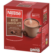 Nestle Rich Chocolate Hot Cocoa Mix Packet 50 Count - 6/Case (1.36 kg)-Chicken Pieces