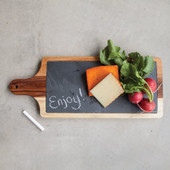 Slate and Wood Paddle by Twine®