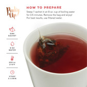 Red Velvet Cake Pyramid Tea Sachets by Pinky Up