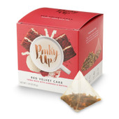 Red Velvet Cake Pyramid Tea Sachets by Pinky Up