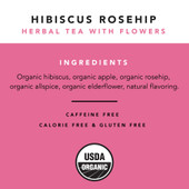 Hibiscus Rosehip Loose Leaf Tea Tins by Pinky Up